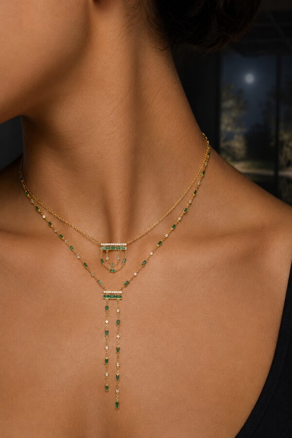Caelum Halo Necklace