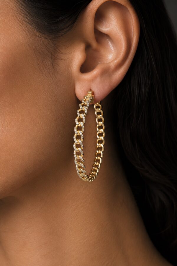 Fairfax Crest Earring