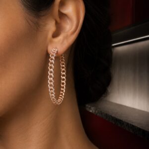 Fairfax Crest Earring