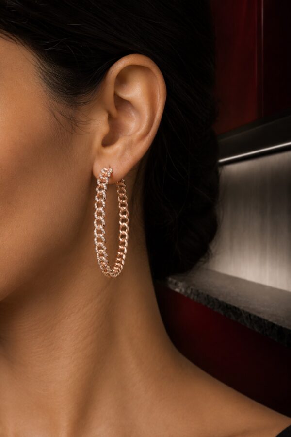 Fairfax Crest Earring