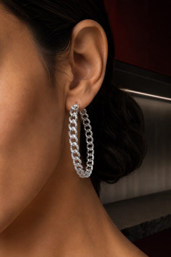 Fairfax Crest Earring