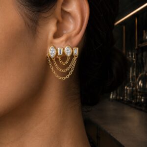 Isolde Halo Earring