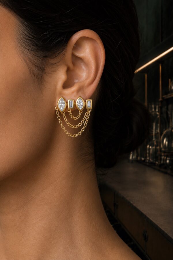 Isolde Halo Earring