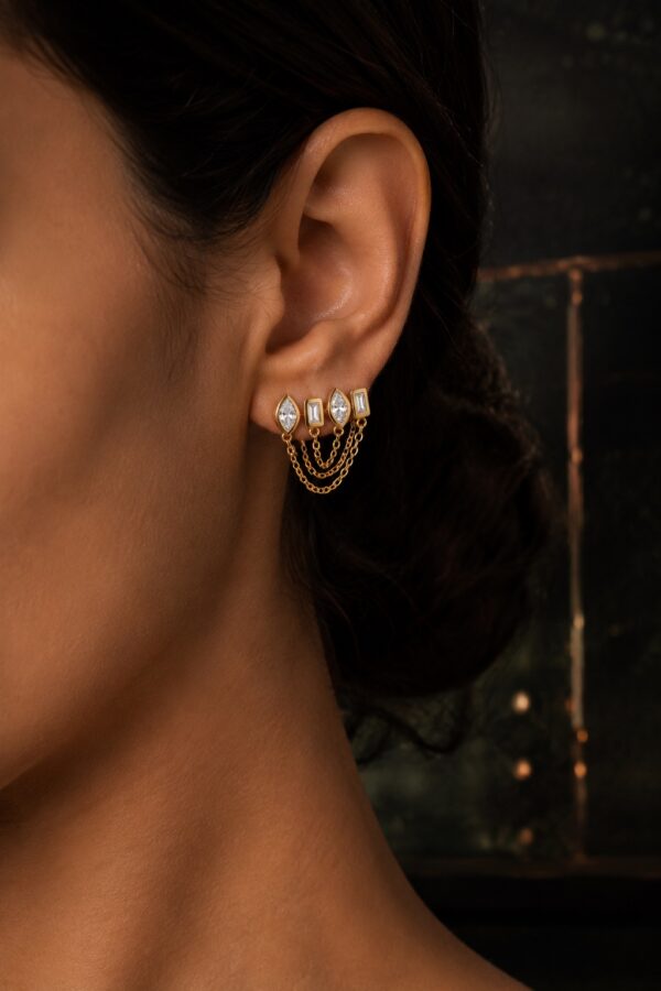 Isolde Halo Earring