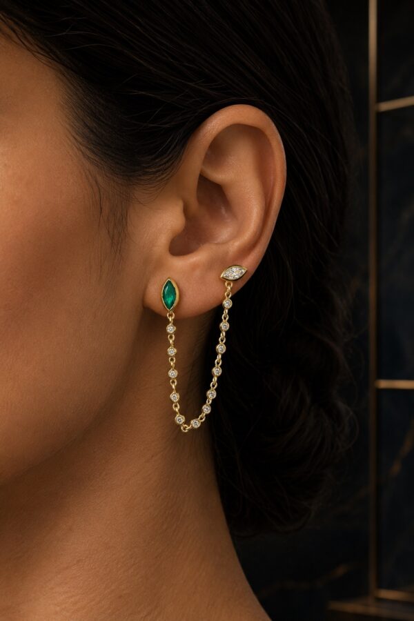Isolde Arc Earring