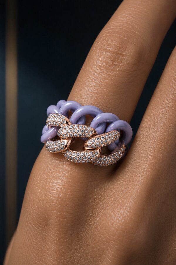 Lucent Line Ring