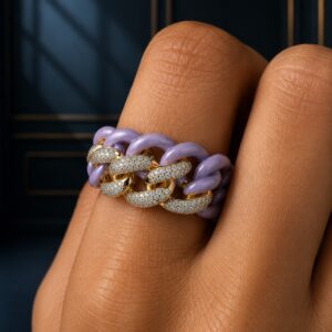 Lucent Line Ring